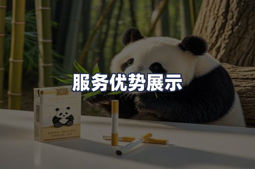 服务优势展示